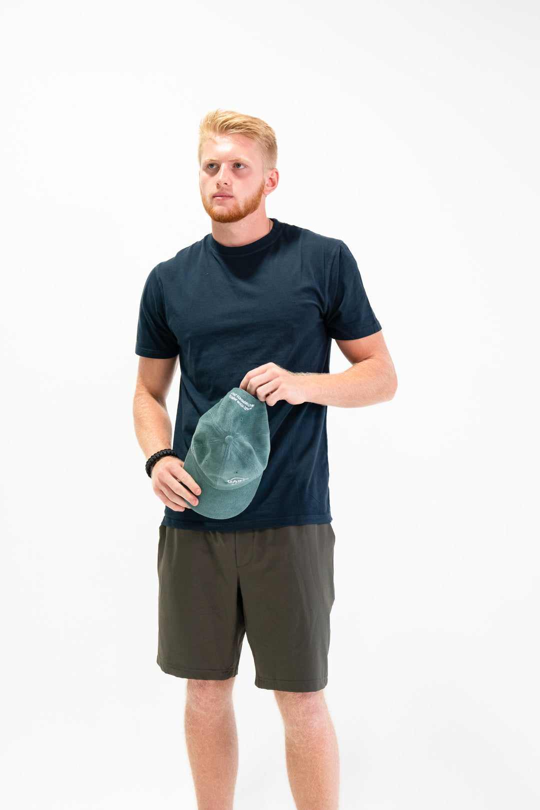 Fitness + Financial Gains™ SWIM: Olive Drawstring Men's Shorts with Pockets