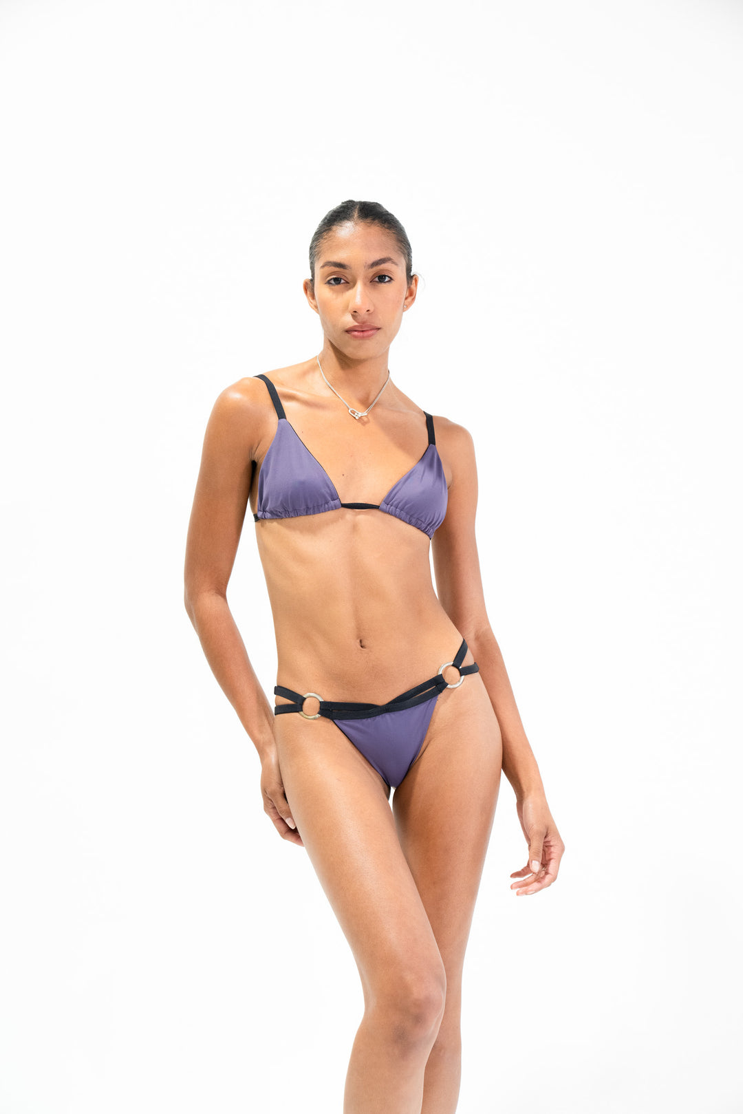 Fitness + Financial Gains™ SWIM: Plum Grape Two Piece