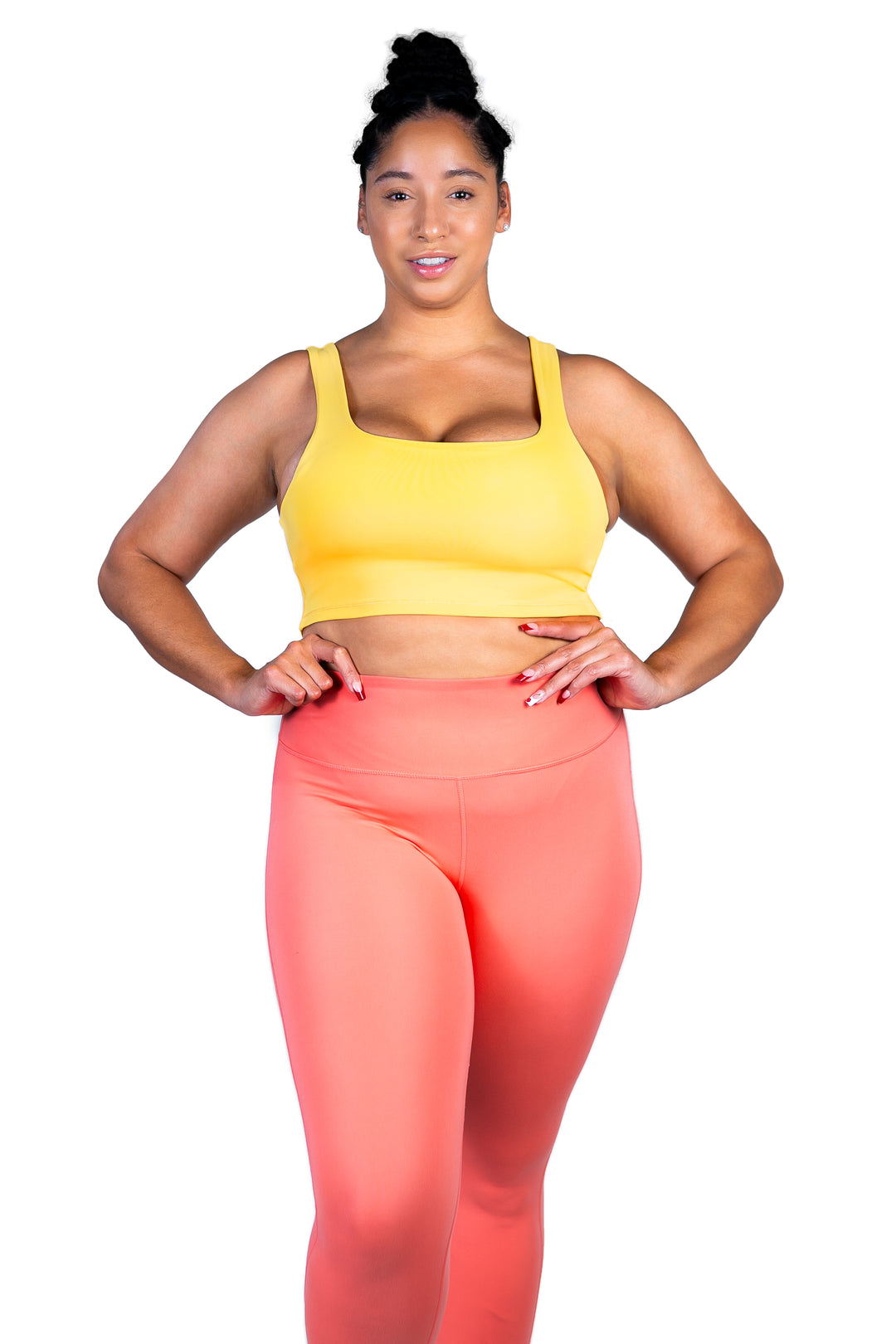 Fitness + Financial Gains™ CURVE Yellow Top