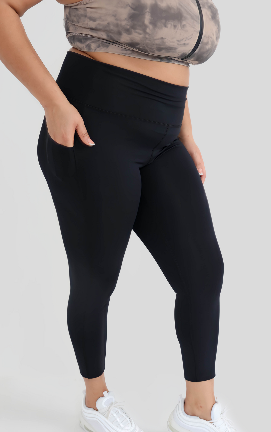 Fitness + Financial Gains™ Classic FFGAINS Black Legging