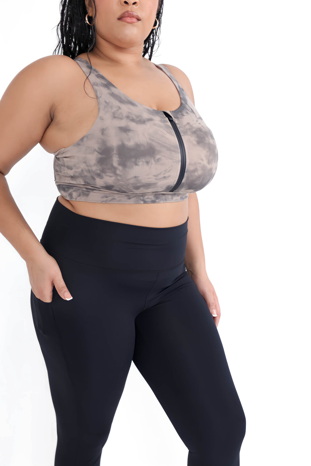 Fitness + Financial Gains™ Classic FFGAINS Black Legging