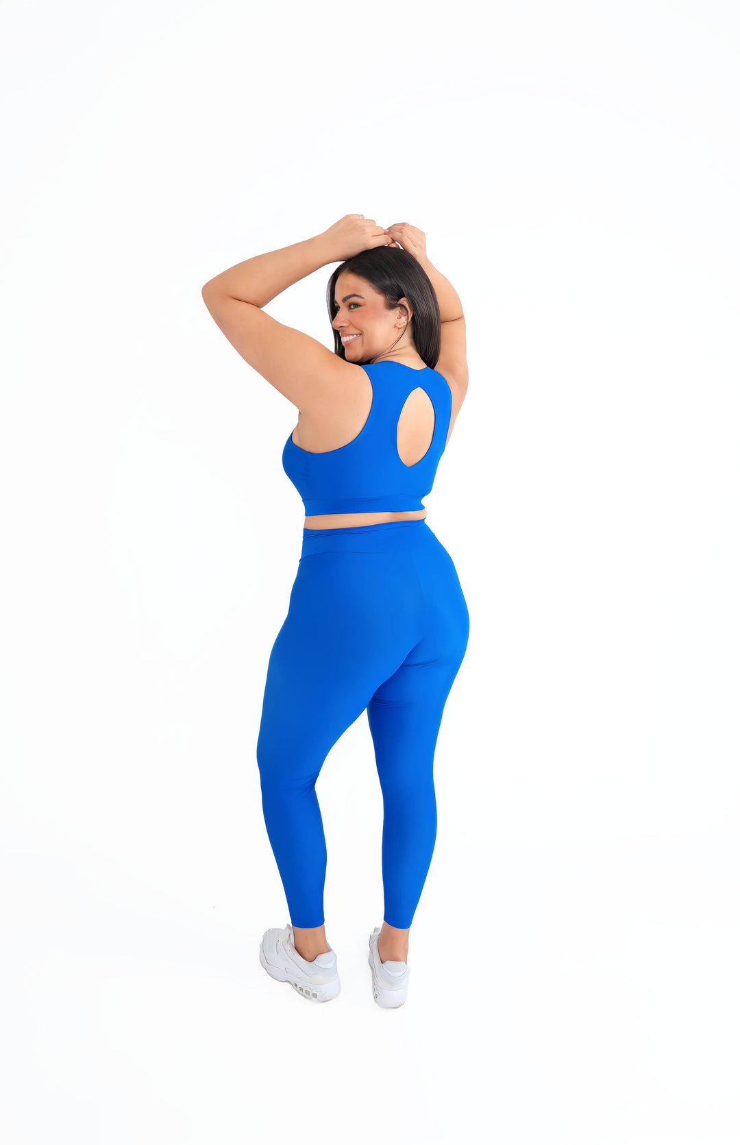 Fitness + Financial Gains™ Kentucky Blue Crossover Leggings Set