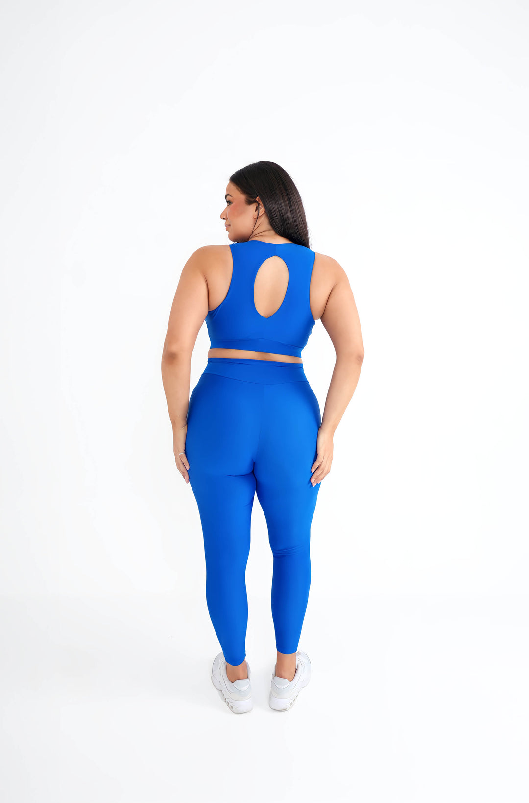 Fitness + Financial Gains™ Kentucky Blue Crossover Leggings Set