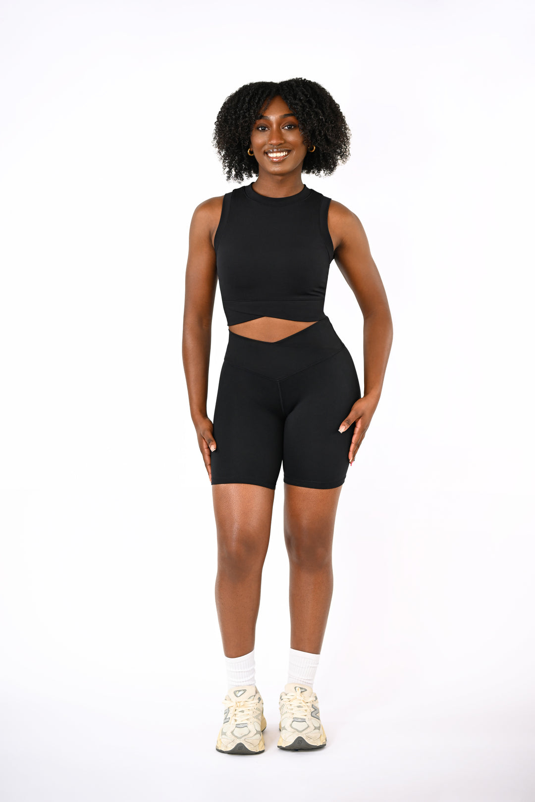 Fitness + Financial Gains™ Crossover Black Top